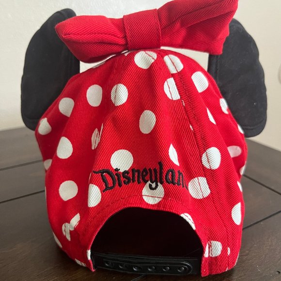 Disneyland Hat - Baseball Cap for Girls - Minnie Mouse Ears with Bow - Vintage - Picture 3 of 4
